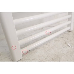 Sèche-Serviettes Électrique 1000W AQUANCE Aire Tube Blanc - AIRE11024 - NEUF Déclassé