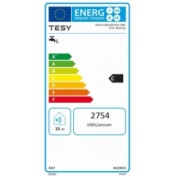 Chauffe-Eau Électrique 120L TESY Bilight GCHS 1204420 B12 TSRC Horizontal avec Serpentin Monophasé