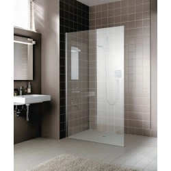 Paroi de Douche ROTH Walk-In-Shower Xc 1000x2000mm Argent Verre Transparent - 1403030386 - NEUVE