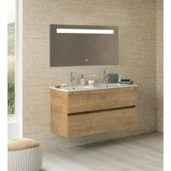 Meuble de Salle de Bain Sous Vasque SANIJURA Nolita Soho 2 Tiroirs L120cm...