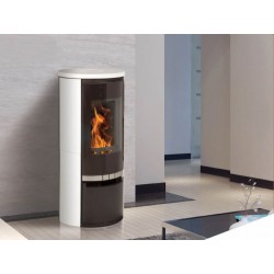 Poêle à Bois 7kW INTERSTOVES Cassandra 7 Noir - CASS - NEUF