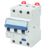 Disjoncteur Magnéto Thermique Différentiel GEWISS Compact MDC60 3P Courbe C25A 6000A-6kA/400V 3 Modules - GW94149