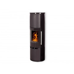 Poêle à Bois 7kW INTERSTOVES Carla 7 Noir - CARLA - NEUF Déclassé