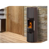 Poêle à Bois 7kW INTERSTOVES Carla 7 Noir - CARLA - NEUF