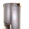 Poêle à Bois 7kW INTERSTOVES Noir - CARLA - NEUF Déclassé