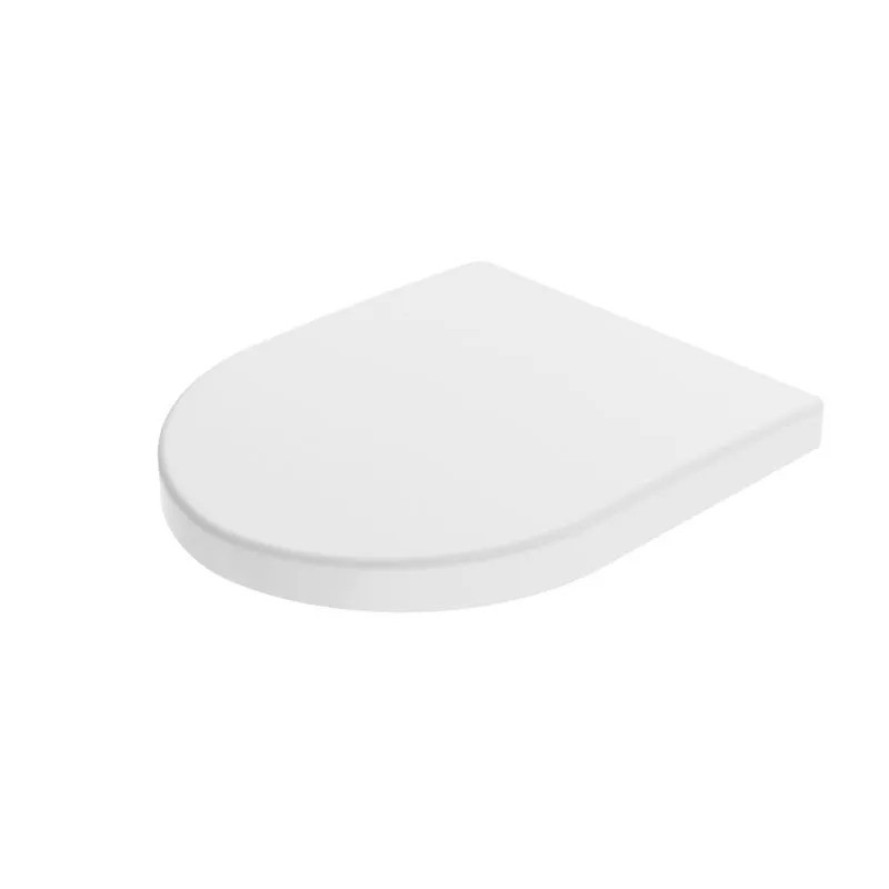 Abattant WC Toilette VIGOUR Derby Rond avec Charnière en Acier Inoxydable Amovible - 536434 - NEUF