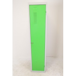 Vestiaire Industrie Monobloc 1 Case CARAY 400x500x1800mm Vert et Gris - HSD201/GOV/G