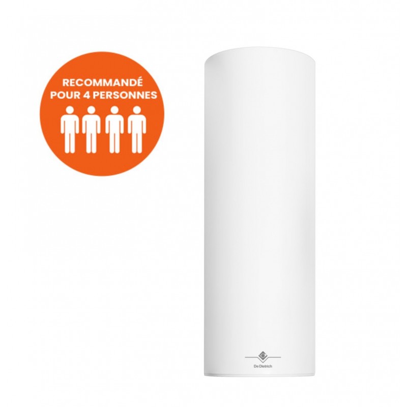 Chauffe-Eau Électrique 200L DE DIETRICH Cor-Email THS Stéatite