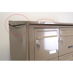 Bloc de 20 Boîtes aux Lettres LEABOX Collective Intérieur Pas Cher