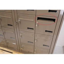 Bloc de 20 Boîtes aux Lettres LEABOX Collective Intérieur Pas Cher