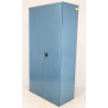 Armoire Haute d'Atelier HECO 2 Portes H1980xL1000xP490mm Sans Tablettes Bleue - 159