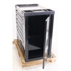 Servante d'Atelier Mobile 7 Tiroirs 1 Placard Latéral STAHLBÄR Black Édition Sans Outils - ST007