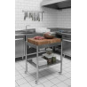 Table Inox Multi-Services SOFINOR 4 Roulettes 663x538x848mm - T65MER
