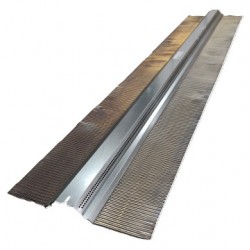 Lot de 6 Closoirs de Ventilation Rigides SOBAT Profait 2000 Naturel L2m Bavette Plomb l120mm - 10998