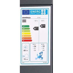 Pompe à Chaleur Monobloc Air/Eau 18kW STOVE ITALIA PT18 Black Triphasé Classe énergétique