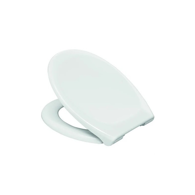 Abattant WC Toilette ANCONETTI Capitole Confort Frein de Chute Thermodur avec Charnières en Acier Inoxydable - 758666