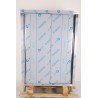 Armoire Haute en Inox 2 Portes Coulissantes TOURNUS EQUIPEMENT 3 Etagères