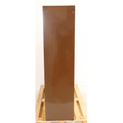 Bloc de 13 Boîtes aux Lettres avec 1 Panneau d'Affichage LEABOX Collective Intérieur Mural Marron - 3x5