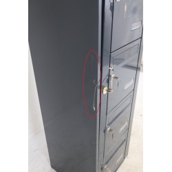 Bloc de 5 Boîtes aux Lettres LEABOX Collective Extérieur Mural Gris - 1x5