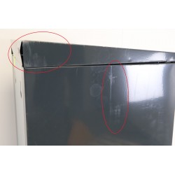 Bloc de 5 Boîtes aux Lettres LEABOX Collective Extérieur Mural Gris - 1x5