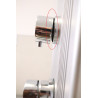FORMIDRA- Douche Solaire Hybride 37L Dada Straight Aluminium - D463-AX