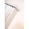 FORMIDRA- Douche Solaire Hybride 37L Dada Straight Aluminium - D463-AX