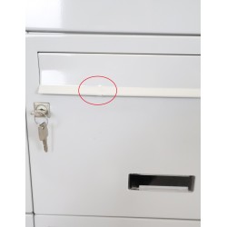 Bloc de 16 Boîtes aux Lettres LEABOX  Pieds - 4x4 - NEUF Déclassé