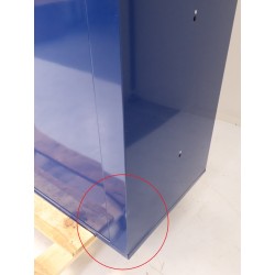 Bloc de 20 Boîtes aux Lettres LEABOX Collective Extérieur Bleu Sans Pieds