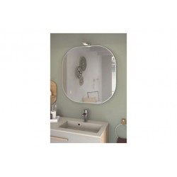 Ensemble Meuble Sous-Vasque Rouge et Miroir DELPHA Delphy Optimise - B7PV2CP90 - MIOB8080 - NEUF