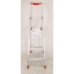 Escabeau 4 Marches Aluminium OBSIMA Hauteur de Travail 2,39m - 202130