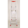 Escabeau 4 Marches Aluminium OBSIMA Hauteur de Travail 2,39m - 202130