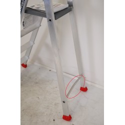 Escabeau 4 Marches Aluminium OBSIMA Hauteur de Travail 2,39m - 202130