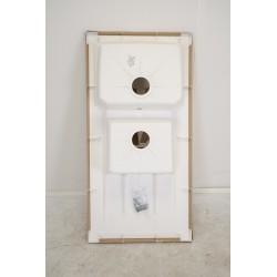 Évier à Poser ALTERNA Primeo 2 Cuves en Résine 1200x600x30mm