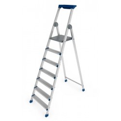 Escabeau Aluminium 7 Marches TUBESCA Maxibat Hauteur d'Accés 3.59m - 02375107