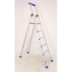Escabeau Aluminium 6 Marches TUBESCA Maxibat Hauteur d'Accés 3.36m - 02375106