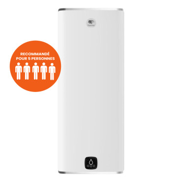 Chauffe-Eau Électrique Carré 150L THERMOR Malicio 3 Stéatite Connecté