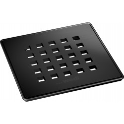 Grille d'Écoulement Carrée WEDI Fundo Douche au Sol Noir - 676800131