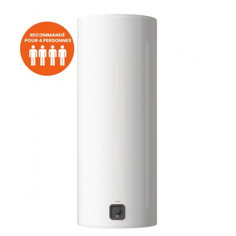 Chauffe-Eau Électrique 200L EQUATION Utilis Stéatite Vertical Mural