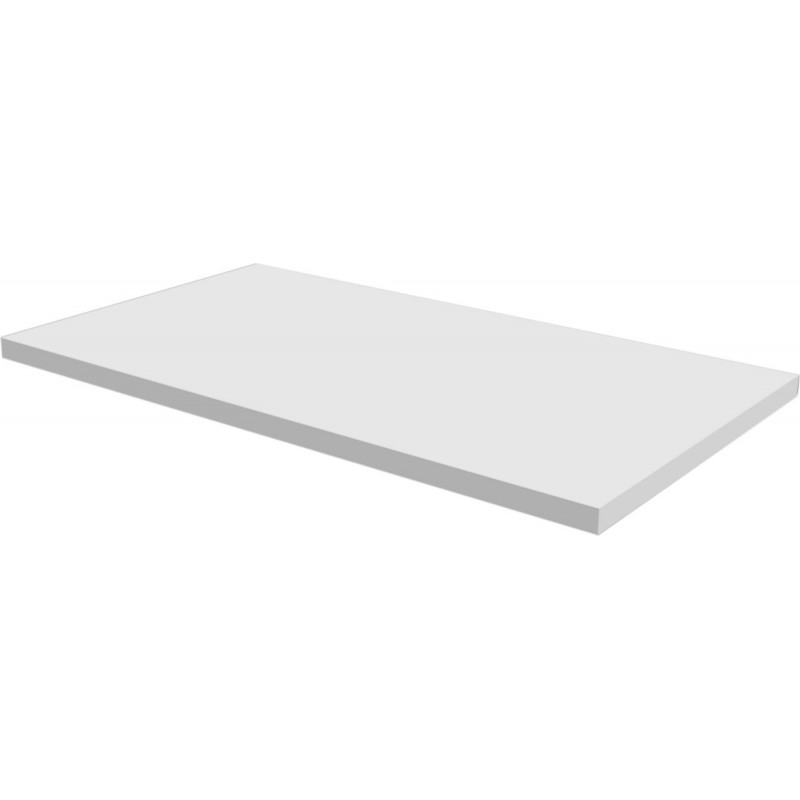 Meuble Sous-Vasque de Salle de Bain ALTERNA Zao 1 Tiroir Taupe 50x50x28cm avec Plan Vasque