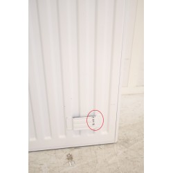 Radiateur Acier Eau Chaude 1378W H900