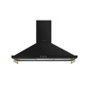 Hotte Murale SILVERLINE Osiris 90cm Noir - HO0019009 - NEUVE Déclassée