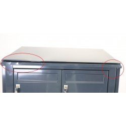 Bloc de 10 Boites aux Lettres LEABOX Collective Extérieur Gris