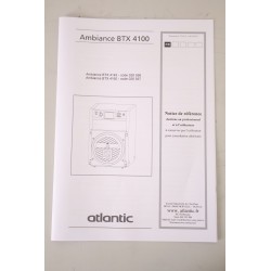 Chaudière au Sol Fioul et Gaz Basse Température 60kW ATLANTIC Ambiance BTX 4160 Chauffage Seul Notice