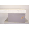 Meuble Sous-Vasque de Salle de Bain ALTERNA Zao 1 Tiroir Taupe 50x50x28cm avec Plan Vasque 120x50x9cm - 6692062-6692047