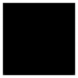 Plaque de Protection Sol pour Poêle LE MARQUIER 75x75cm