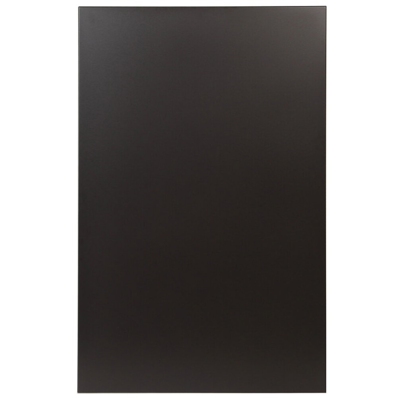 Plaque de Protection Murale pour Poêle LE MARQUIER 80x120cm Unie Noire