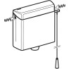 Réservoir à Chaînette de WC Toilette Chasse d'Eau 6L-9L GEBERIT