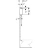 Réservoir à Chaînette de Toilette Chasse d'Eau 6L-9L GEBERIT