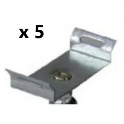 Lot de 5 Adaptateurs Bande Perforé AIRFRANE pour Support Terrasse - SBP100 - NEUF