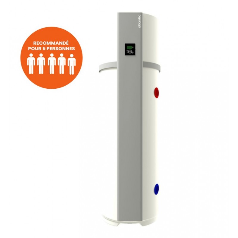 Chauffe-Eau Thermodynamique 200L ATLANTIC Calypso Connecté ACI Hybride Stable Monophasé - 286040